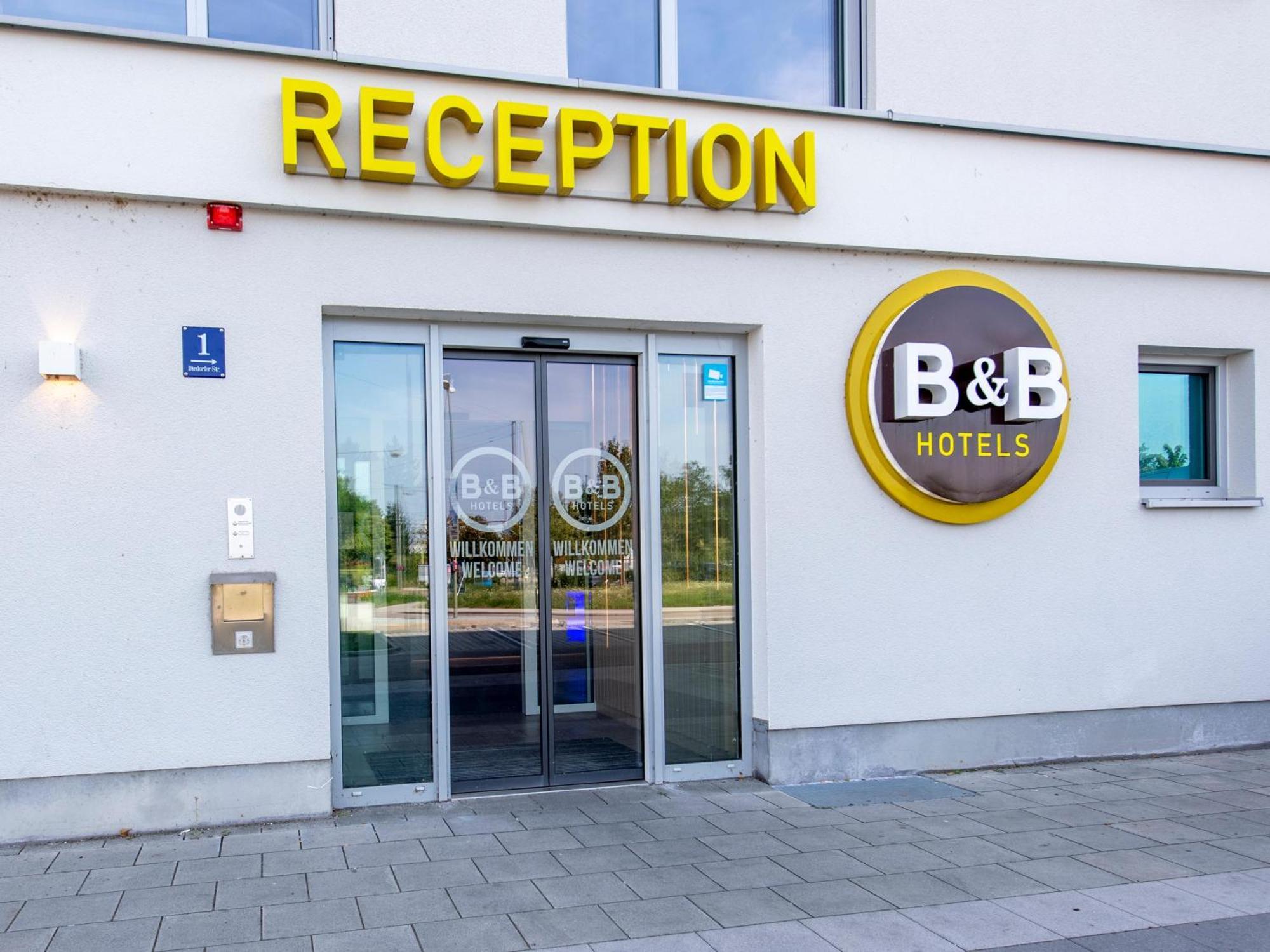 B&B Hotel Augsburg-Nord Exterior foto